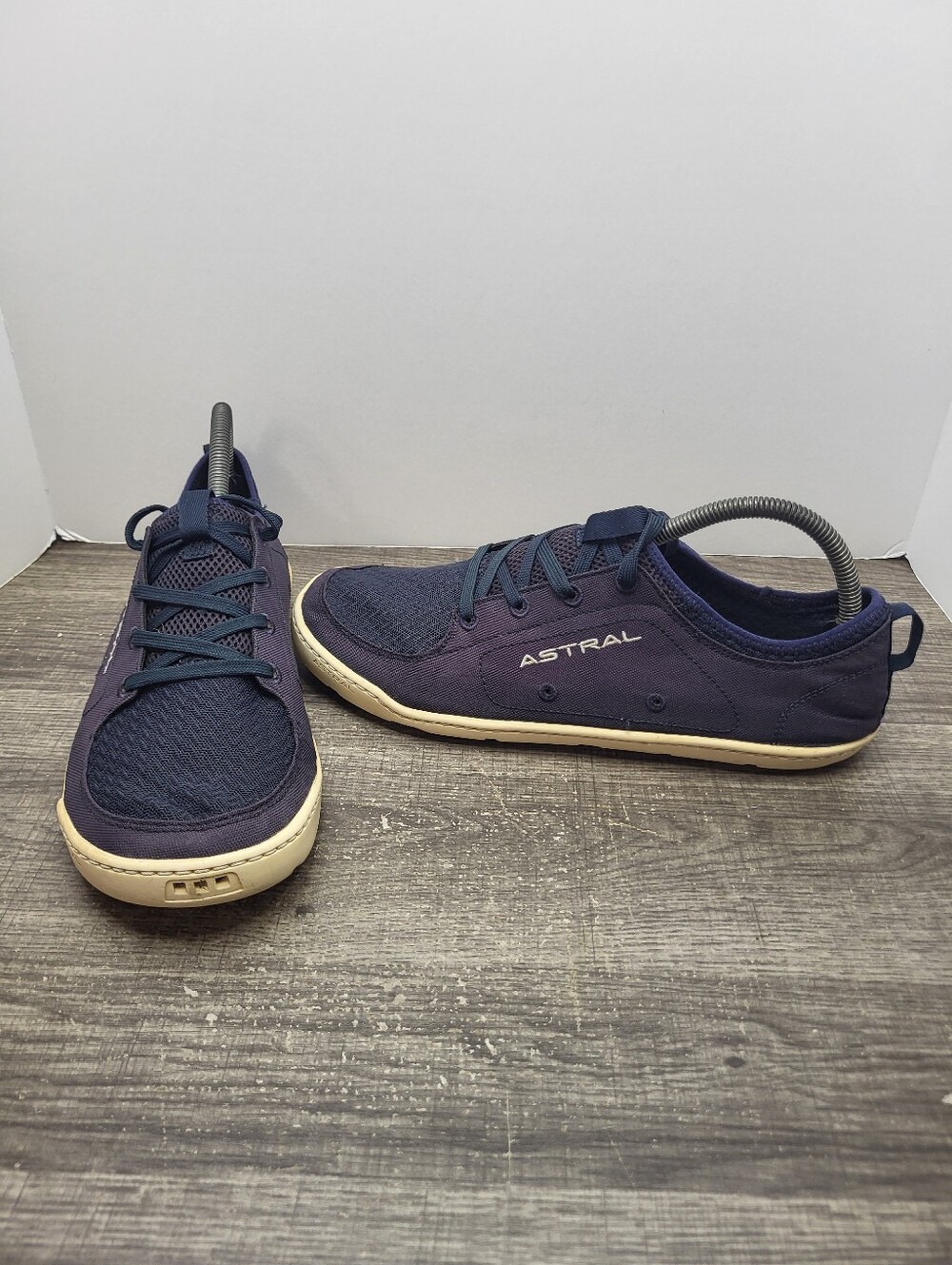 Astral Loyak Women's Navy Blue Mesh Size 10 Shoes Minimalist Barefoot Water
